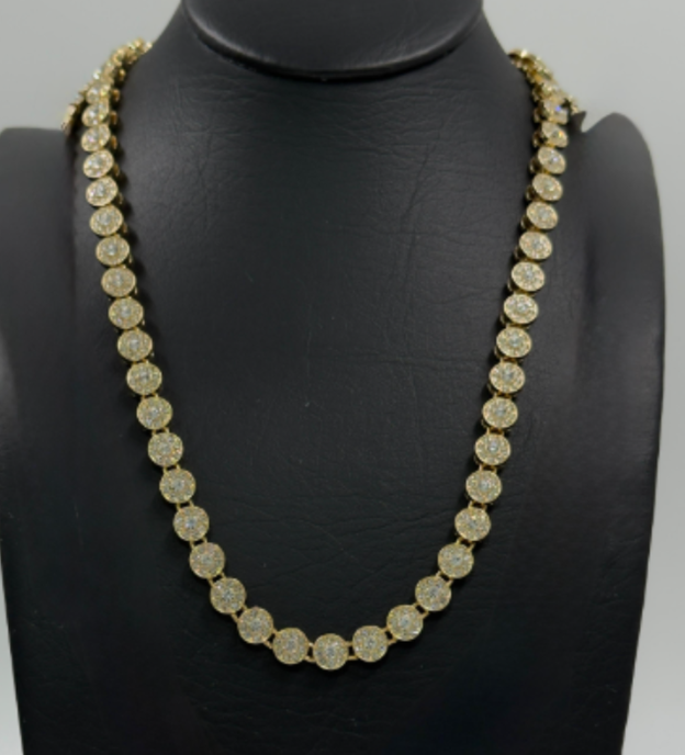 Collar Riviera de Circones Dorado