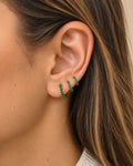 Candonga Click con Circonias Verdes