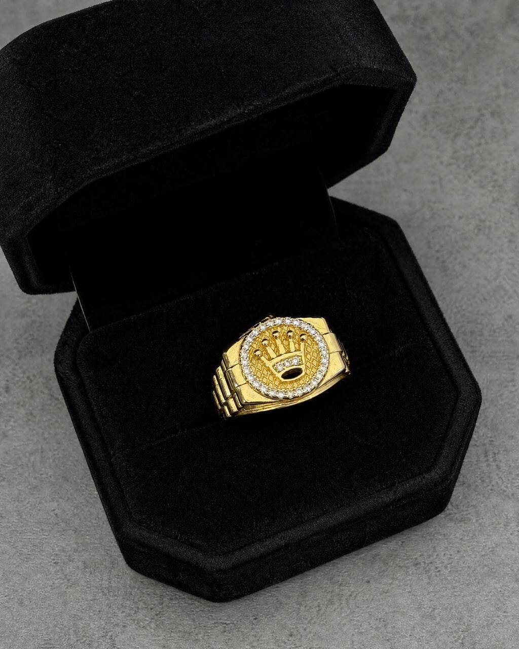 Anillo Ajustable Estilo Reloj