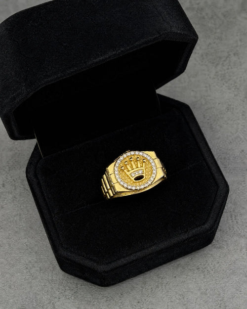 Anillo Ajustable Estilo Reloj